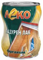 Leco Лак лазурный Каштан 0,65л