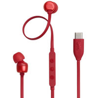 Căști cu fir JBL Tune 310C Red