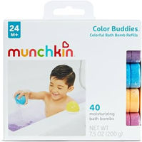 Bombe colorate pentru baie Munchkin 40 buc