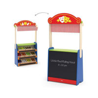 Игровой комплекс для детей Viga 50949 Magazin și teatru de joacă din lemn