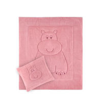 Комплект подушек и одеял BabyJem 664 Set pernuta si paturica din plus Roz