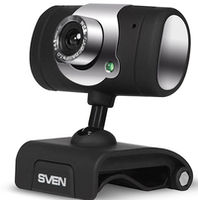 Camera SVEN IC-545, 1024p, 5-lens system, Manual focus, Built-in microphone, Mounting clip