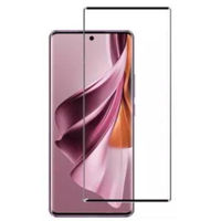 Стекло защитное для смартфона Helmet Diamond Glass 5D Oppo Reno 12 Pro 5G, Black