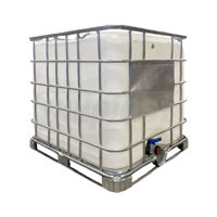 cumpără Rezervor cubic IBC 1000 L (alb) 1 m x 1 m x 1.2 m + robinet FI/FI D. 2" PIMTAS în Chișinău