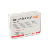 Ampicillin 500mg caps. N10