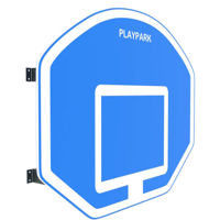 Coș de baschet PlayPark 2571 HD-11 cu sistem de fixare pe perete