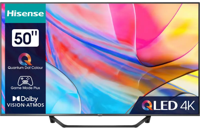 Телевизор 50" QLED SMART TV Hisense 50A7KQ, 3840x2160 4K UHD, VIDAA U6.0, Gray