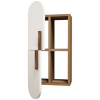 Офисный стеллаж Trendy Trandafir-Nuc, Alb 35x60x22cm (GTR005378)