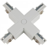 Аксессуар для освещения LED Market Track Line Conector 4x90°, 4 wires, X Type, H-04, White