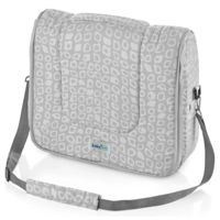 Сумка для мам BabyJem 771 многофункциональная 3 в 1 Серая, 60x100 cm
