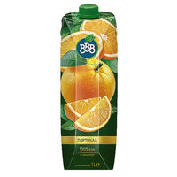 Сок BBB 1л Апельсин 100%