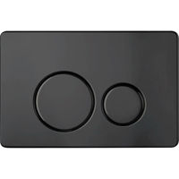 Кнопка смыва Nomi 097-I сталь черный мат