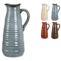 Ваза ProGarden 53670 Керамическая ваза с ручкой "Кувшин" H24см, D12см