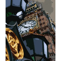 Картина по номерам Strateg R 9 / 2 (HH051)(40471) Big Ben, 40x50 cm