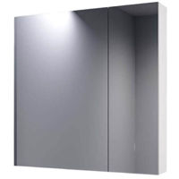 Oglindă baie miscellaneous MARSEILLE 80 Alb cu dulap baie