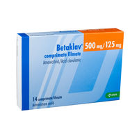 cumpără Betaklav 500 mg/125 mg comp. film. N7x2 în Chișinău