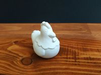 Гипсовая фигурка "Курица"