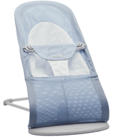 Шезлонг-качалка BabyBjorn Balance Soft Sky Blue/White, Mesh