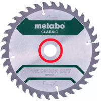 Диск отрезной Metabo 628656000 Пильный диск для циркулярной пилы Precision CUT для дерева 254x30, 48 Вт