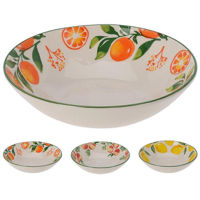 Салатница Promstore 50811 26cm, Citrice, Portocale, Piersici