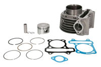 Complete Cylinder Gy6 150 (Outer Bushing Dia. 62mm, Cylinder Height 90.2mm, Piston Dia. 57.40mm)