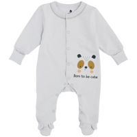 Детская одежда Minikin 242860156 Happy Baby Комбинезон серый светлый 0-1 мес (56 см)