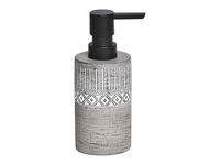 Dozator pentru sapun Tendance 160ml "Ornament", gri