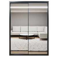 Dulap Bayro Parma 1600x2250x600 антрацит, купе