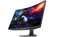 27" DELL S2722DGM, Black, Curved-VA, 2560x1440, 165Hz, FreeSync, 1ms MPRT, 350cd, HDMI+DP+AudioOut