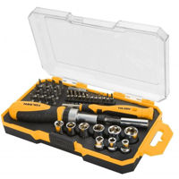 Set de unelte de mână Tolsen Set surubelnita de varfuri si de chei tubulare (20041)