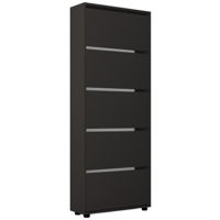 Raft pentru încălțăminte Mobildor-Lux Leo 70x27x203H cm Anthracite