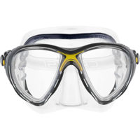 Аксессуар для плавания Cressi-Sub Masca inot BIG EYES EVOLUTION MASK sil clear/frame yellow (DS336010)