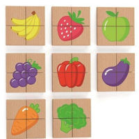 Головоломка Viga 50700 Puzzle-uri magnetice Fructe 32 elem.