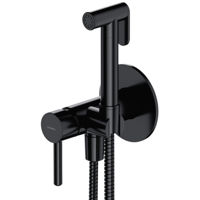 Смеситель для биде Omnires SYSYBI2BL Semi-matt Black