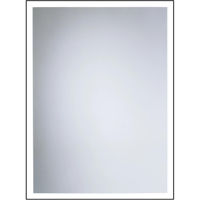 Oglindă baie Dubiel Vitrum SOLID Black 60x80 LED