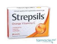 {'ro': 'Strepsils® Orange Vitamina C pastile N12x2', 'ru': 'Стрепсилс Апельсин + Вит.C N24'}