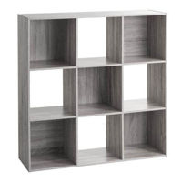 Etajeră 5five 55757 Raft 100.5x32x100.5cm, 9 polite, gri