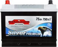 Автомобильный аккумулятор Sznajder 57552 75Ah Silver Premium Japan Cars (+левый) 750A
