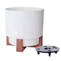 Цветочный горшок Aleana 128025 Oslo cu insetie si suport d24 cm