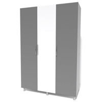 Шкаф Smartex N8 160cm Белый/Графит