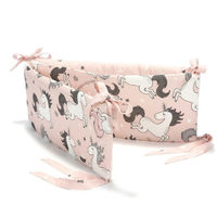 Borduri de protectie pentru patut LaMillou Unicorn Sugar Bebe