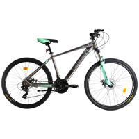 Велосипед Crosser SOLO 29" 19 21S Shimano+Logan Hidraulic/29" 075-C-19 Grey/Green N1R7-R2