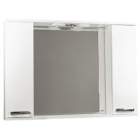 Зеркало для ванной Mashtab 10350 Agat 1000x200x720 Alb