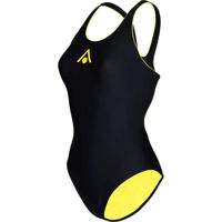 Accesoriu pentru înot AquaLung Costum baie dame ESSENTIAL CLASSIC BCK Blk Ylw 40