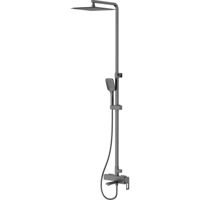 Panou de duș Gappo G2417-9 cu bara dus GRAFITE