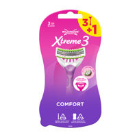 Бритвы для женщин Xtreme3 Beauty, 3+1 шт, 3 лезвия