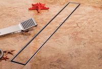 купить Трап водоотвод. линейный dn 50 x 90°TILE INSERT (б/решетки, под плитку) FLH40-A2 С16 600х70 комплект в Кишинёве