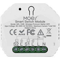 Выключатель электрический Moes MWM-104B-MS