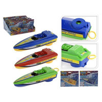 Игрушка Promstore 44800 Игрушка лодка-катер с инерционным шнуром 13cm