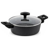 Cratiță Pedrini 25659 Cratita cu capac Klasscook 28cm, 2 manere, inductie